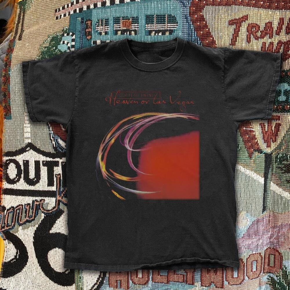 Black Cocteau Twins Heaven Or Las Vegas Tee